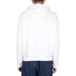 SWEATSHIRT WITH LOGO EMBROIDERY