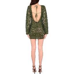 MONOGRAM MACRAME DRESS