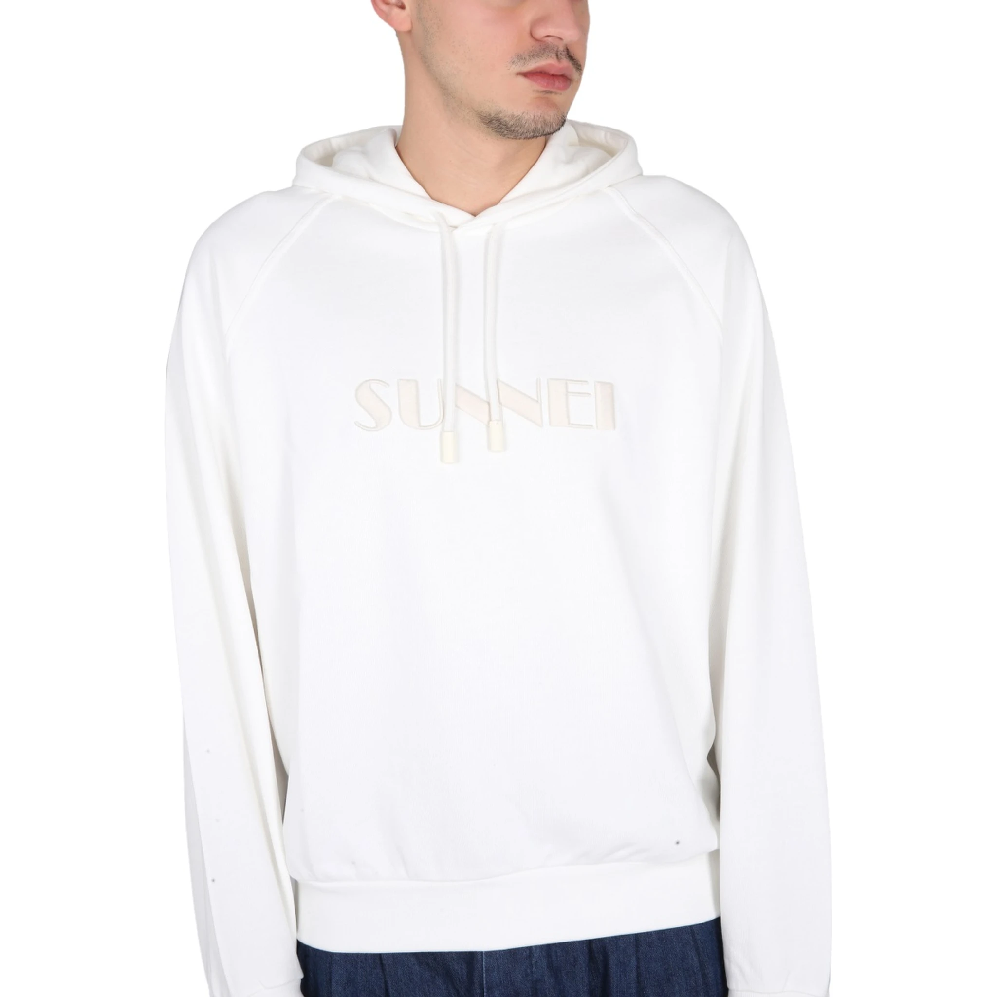 SWEATSHIRT WITH LOGO EMBROIDERY