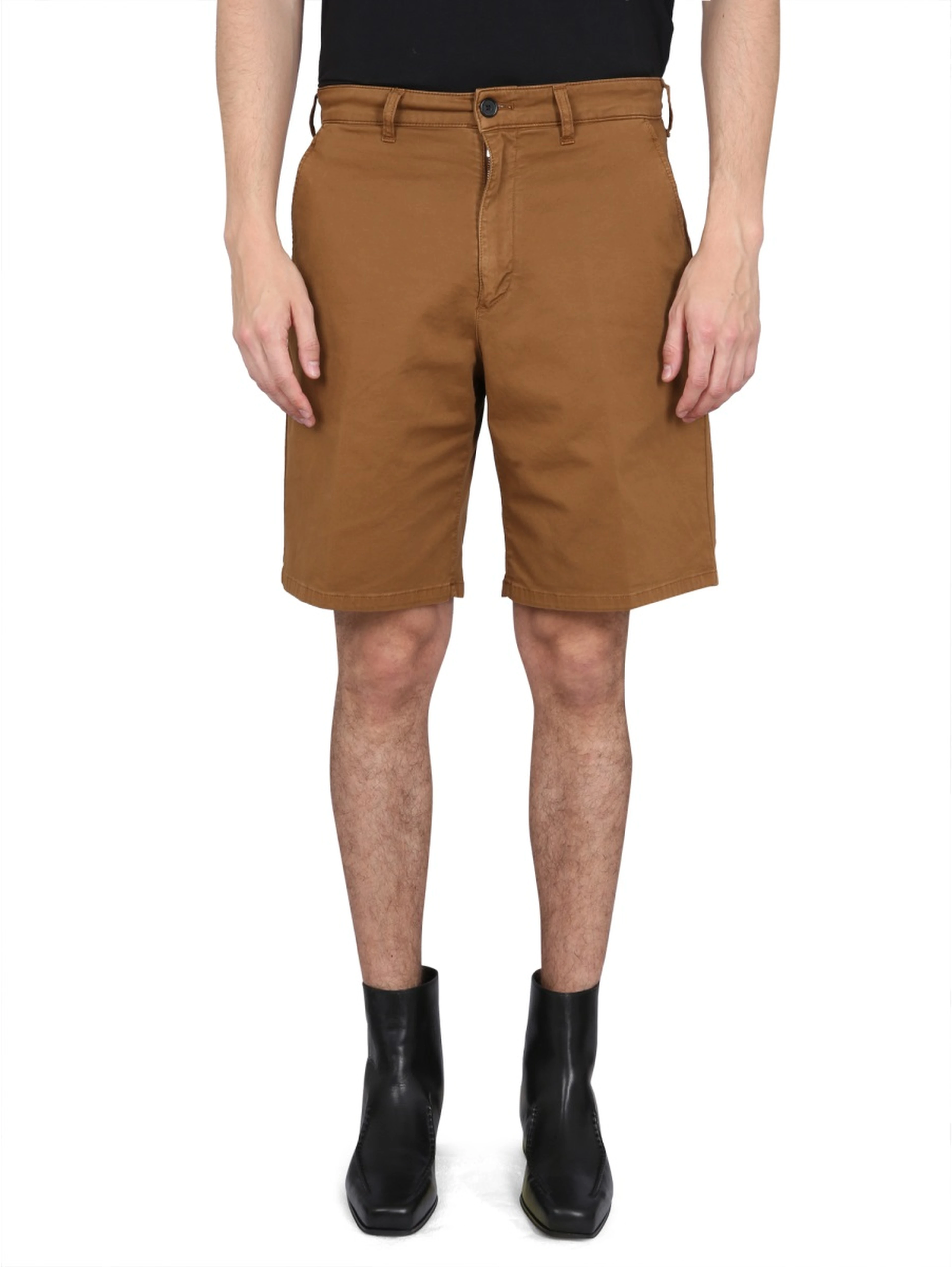 COTTON BERMUDA SHORTS