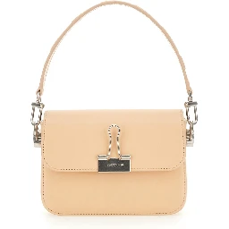 SMALL LEATHER BINDER BAG