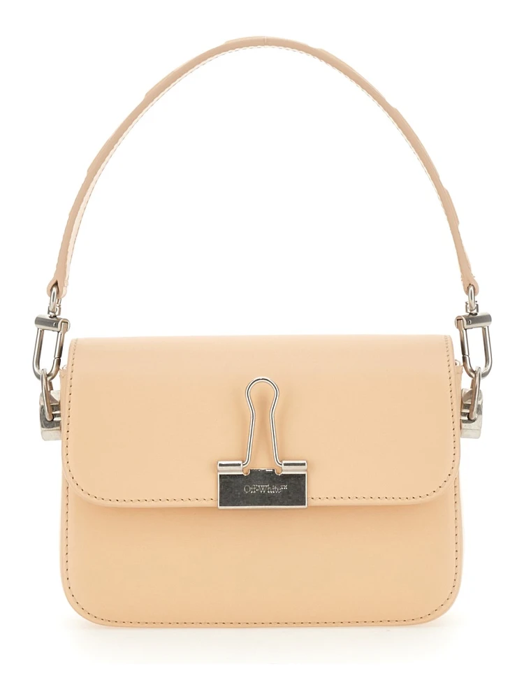 SMALL LEATHER BINDER BAG