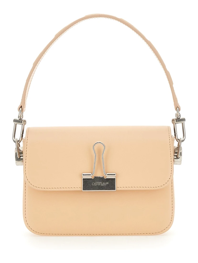 SMALL LEATHER BINDER BAG