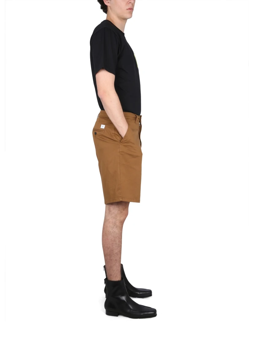COTTON BERMUDA SHORTS