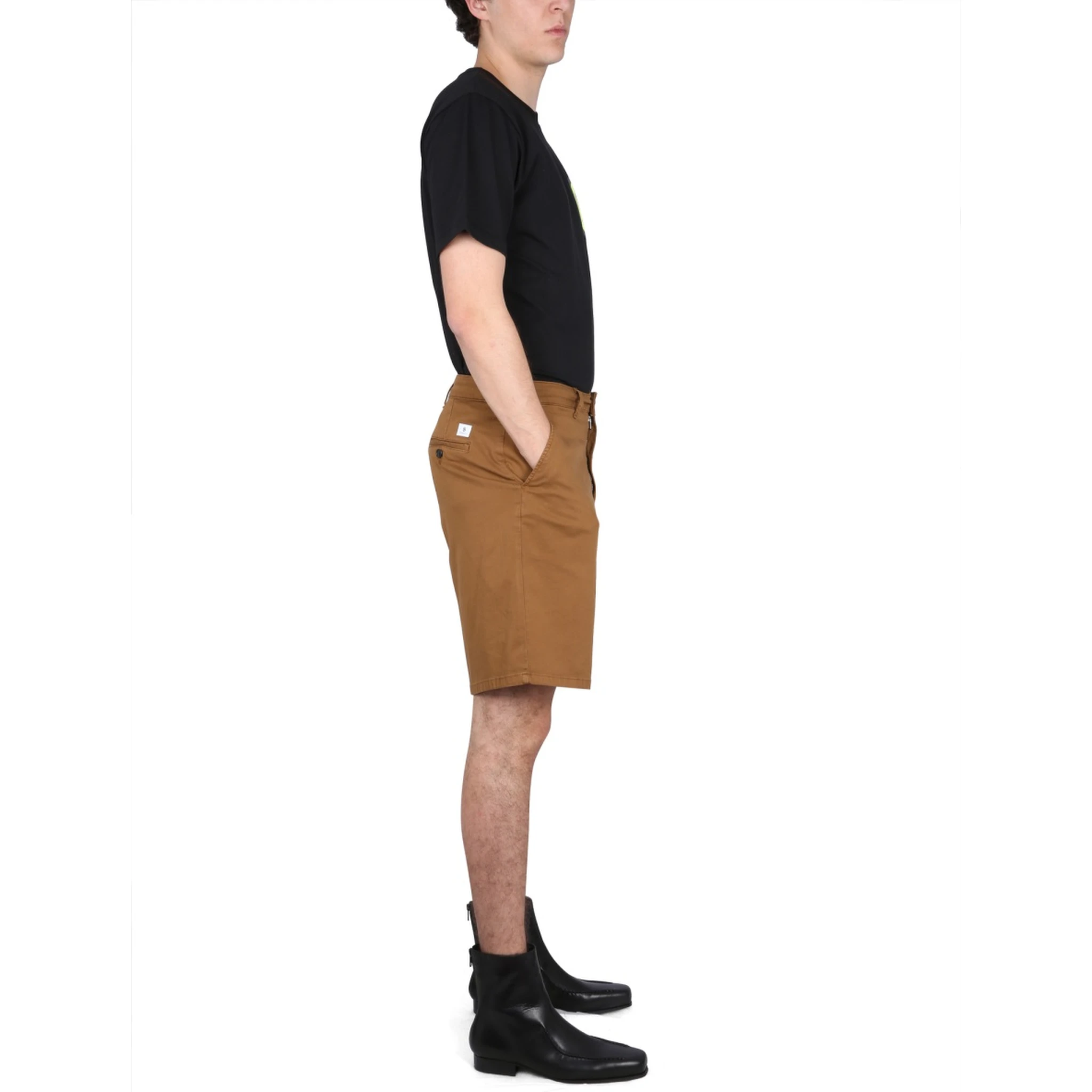 COTTON BERMUDA SHORTS