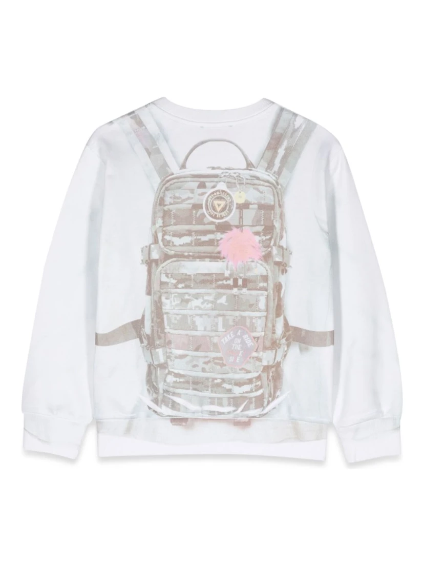 saffy over crewneck sweatshirt