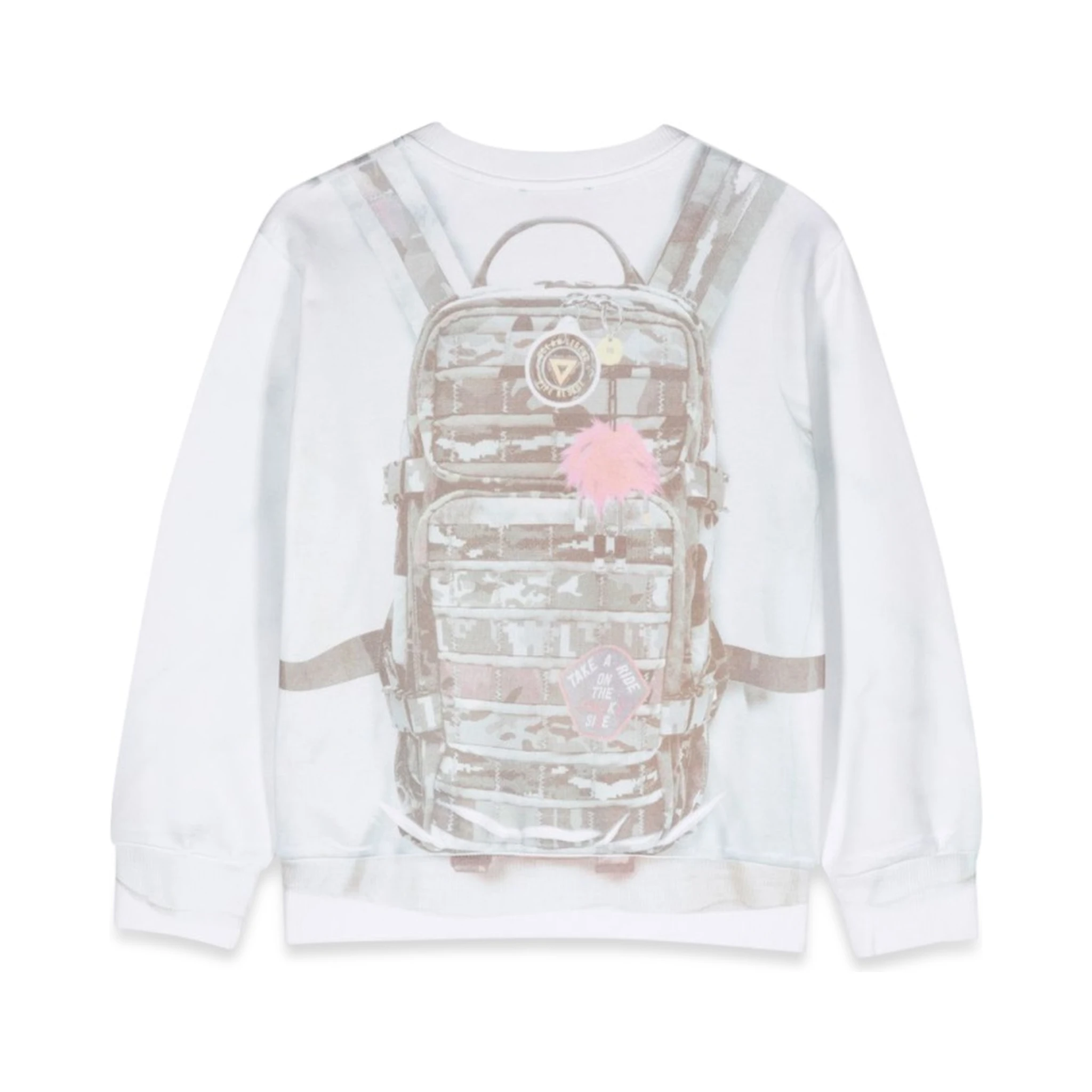 saffy over crewneck sweatshirt