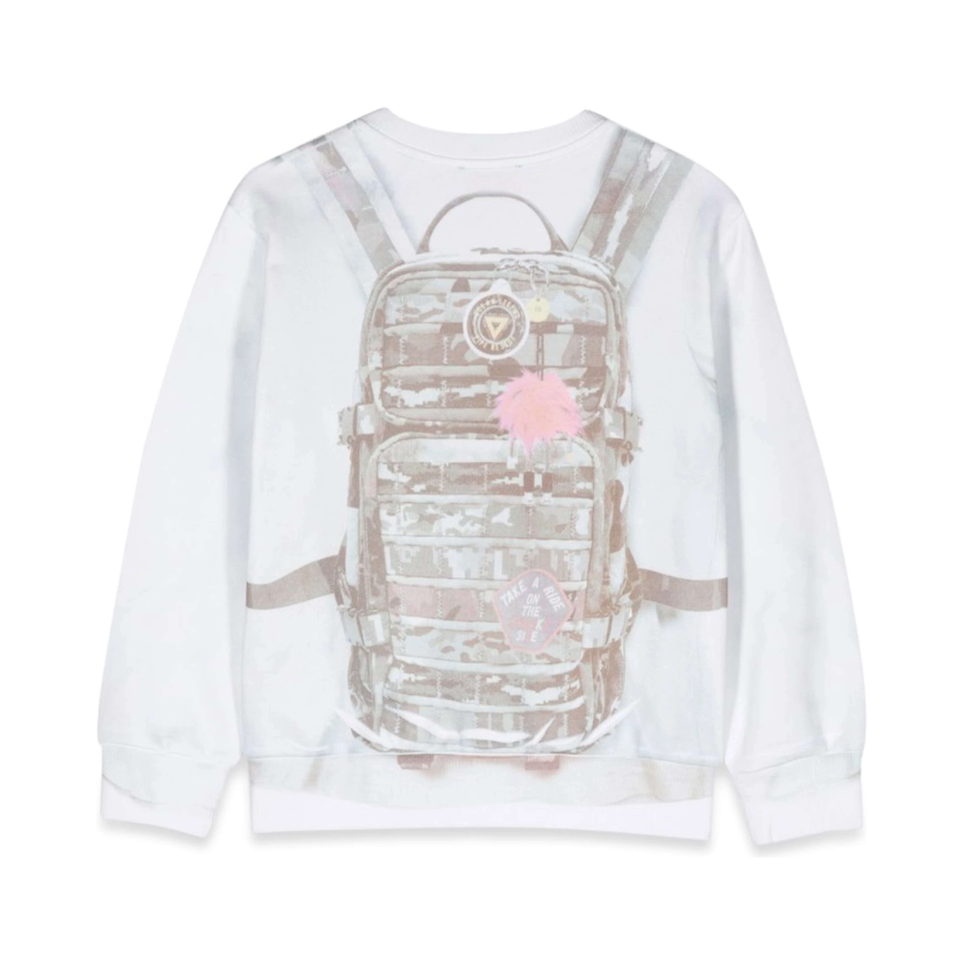 saffy over crewneck sweatshirt
