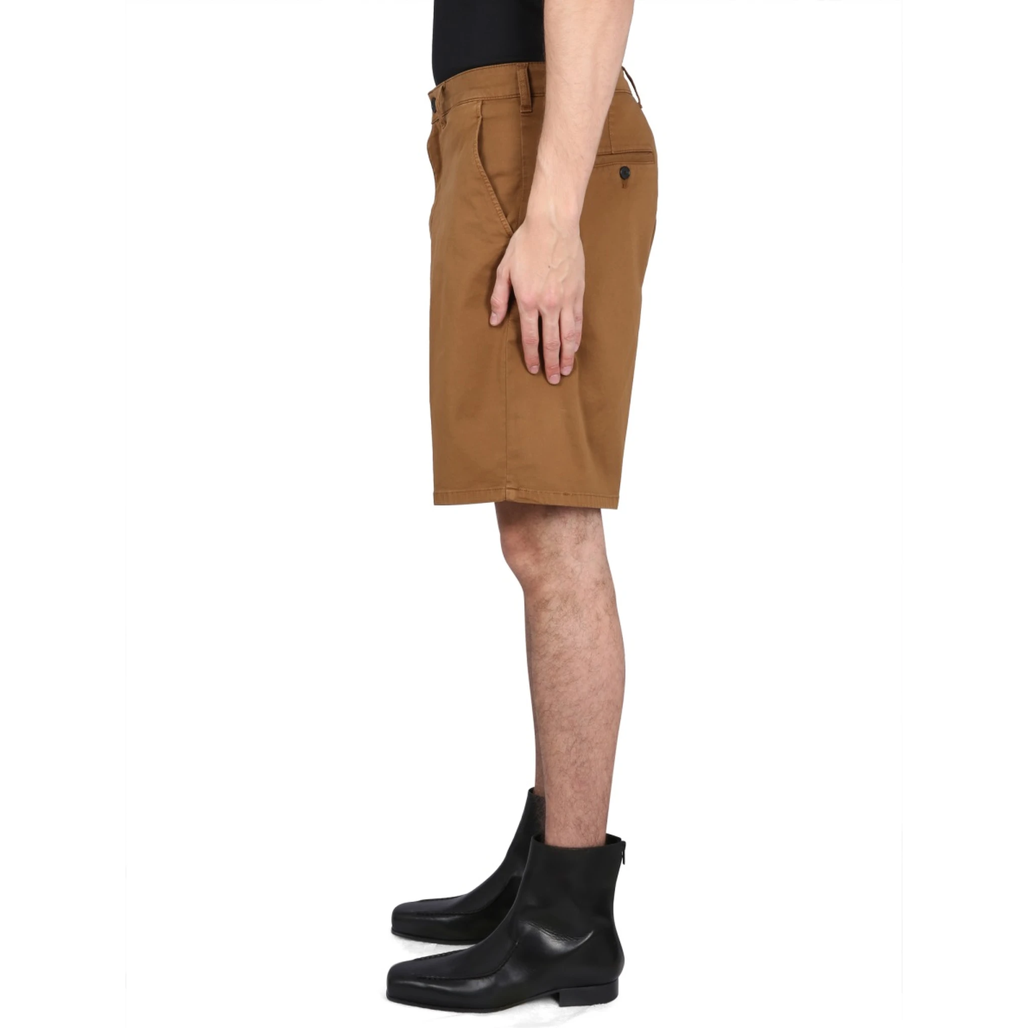 COTTON BERMUDA SHORTS