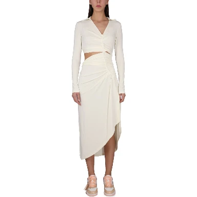 DRESS WITH RUFFLES
