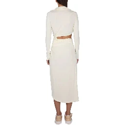 DRESS WITH RUFFLES