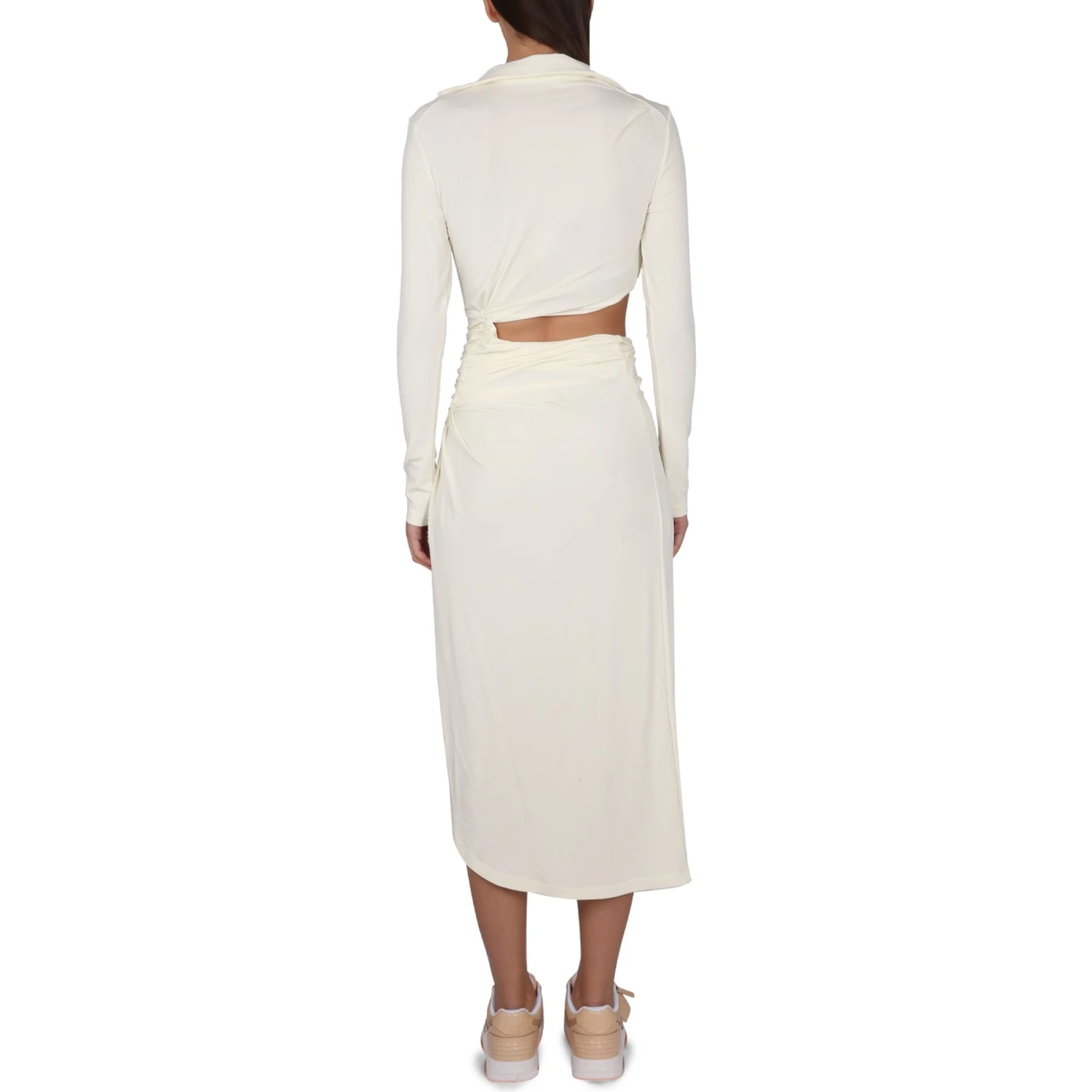 DRESS WITH RUFFLES