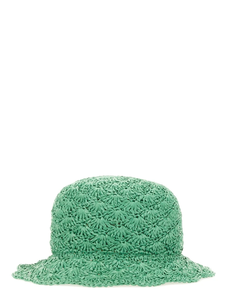 RAFFIA BUCKET HAT
