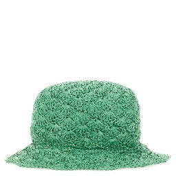 RAFFIA BUCKET HAT