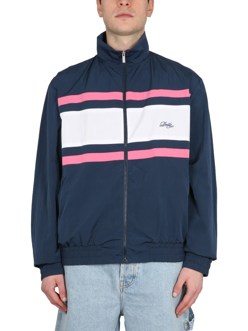 JACKET WITH LOGO EMBROIDERY