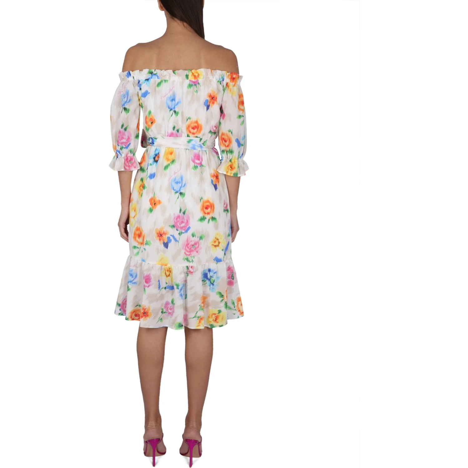 DRESS WITH FLORAL PATTERN