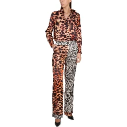MORAY EEL PRINT PANTS