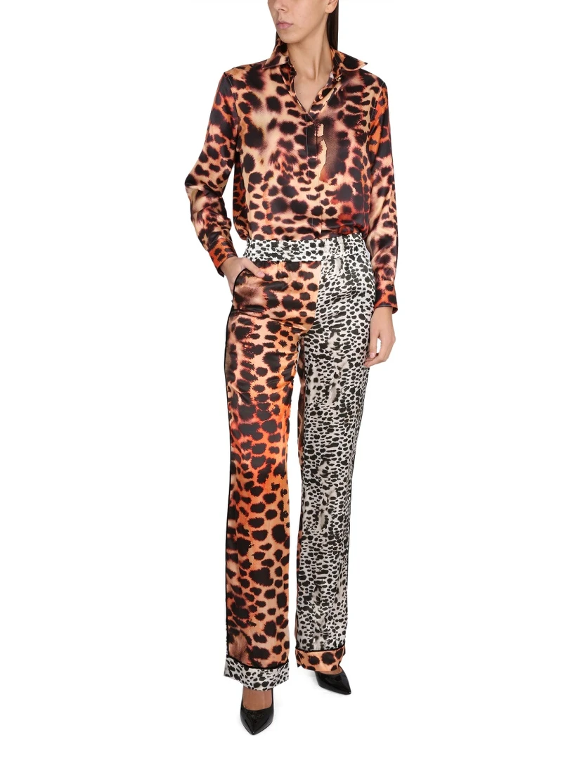 MORAY EEL PRINT PANTS