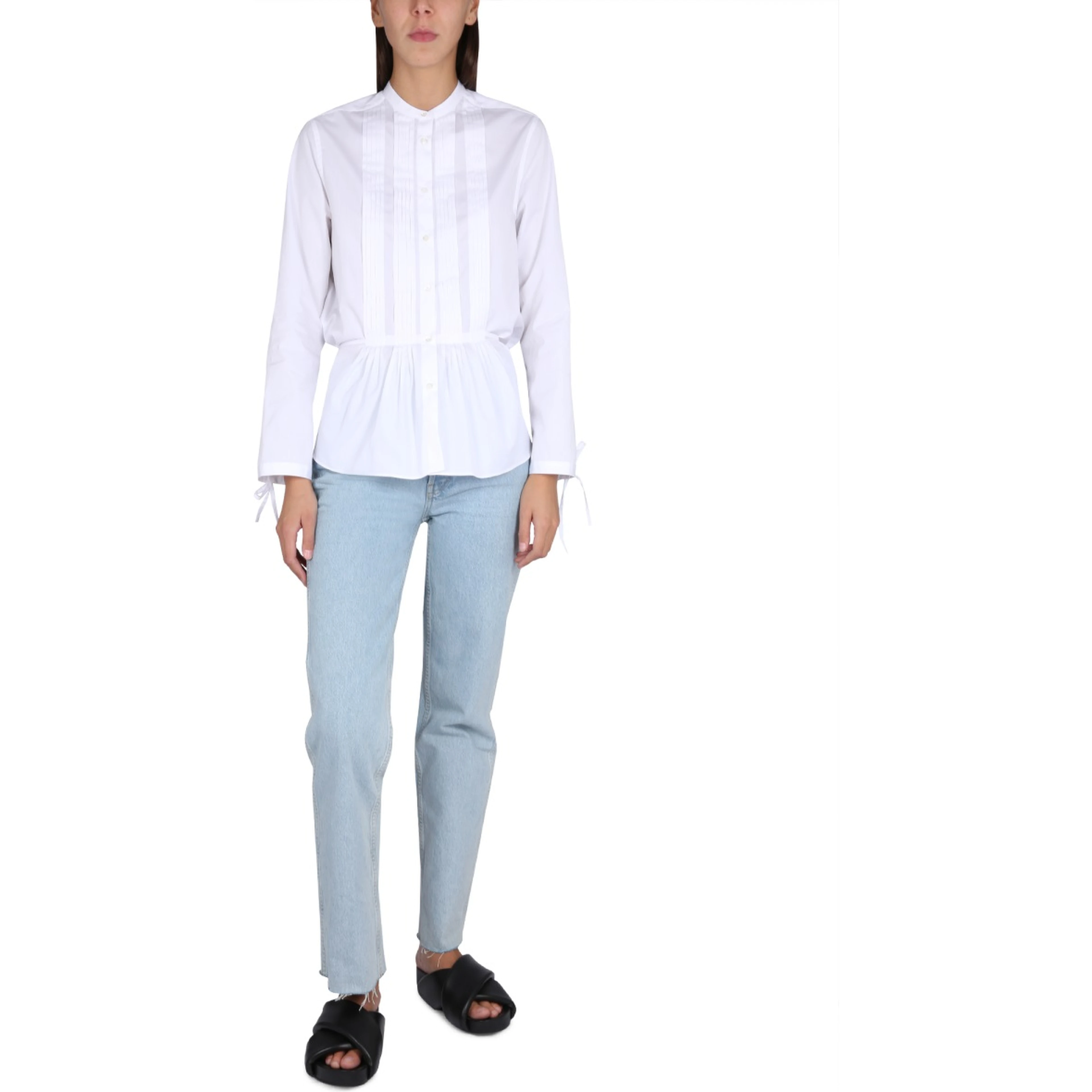 KOREAN COLLAR SHIRT