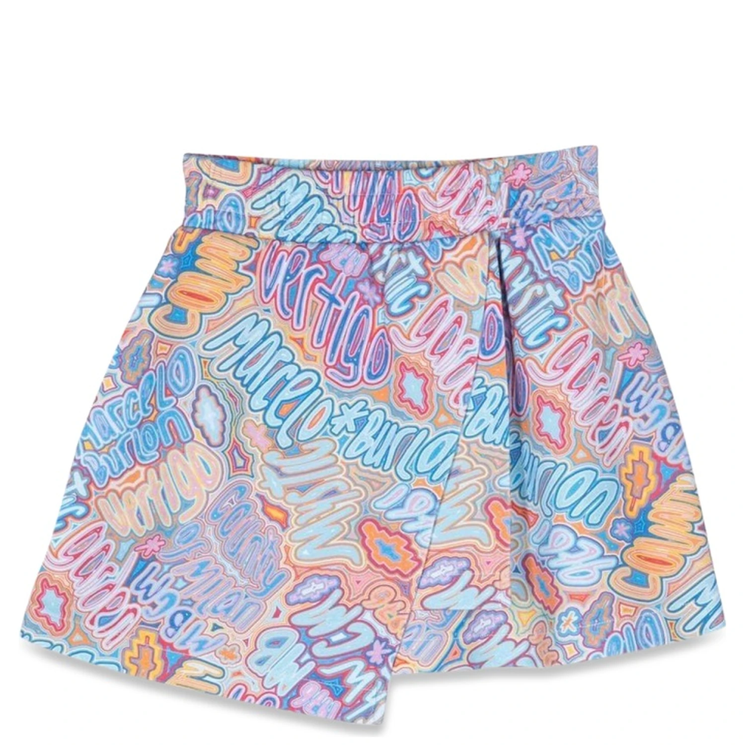 panel sweatskirt