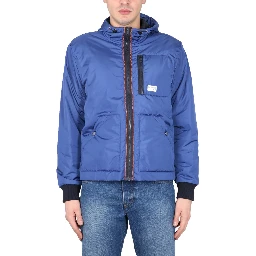 BOMBER JACKET WITH LOGO