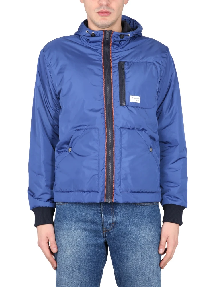 BOMBER JACKET WITH LOGO