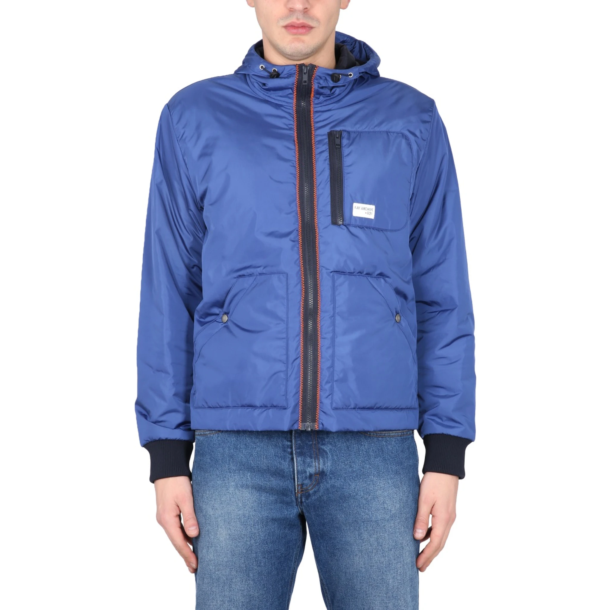 BOMBER JACKET WITH LOGO