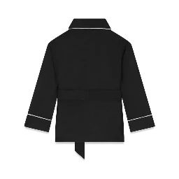 robe shirt with belt