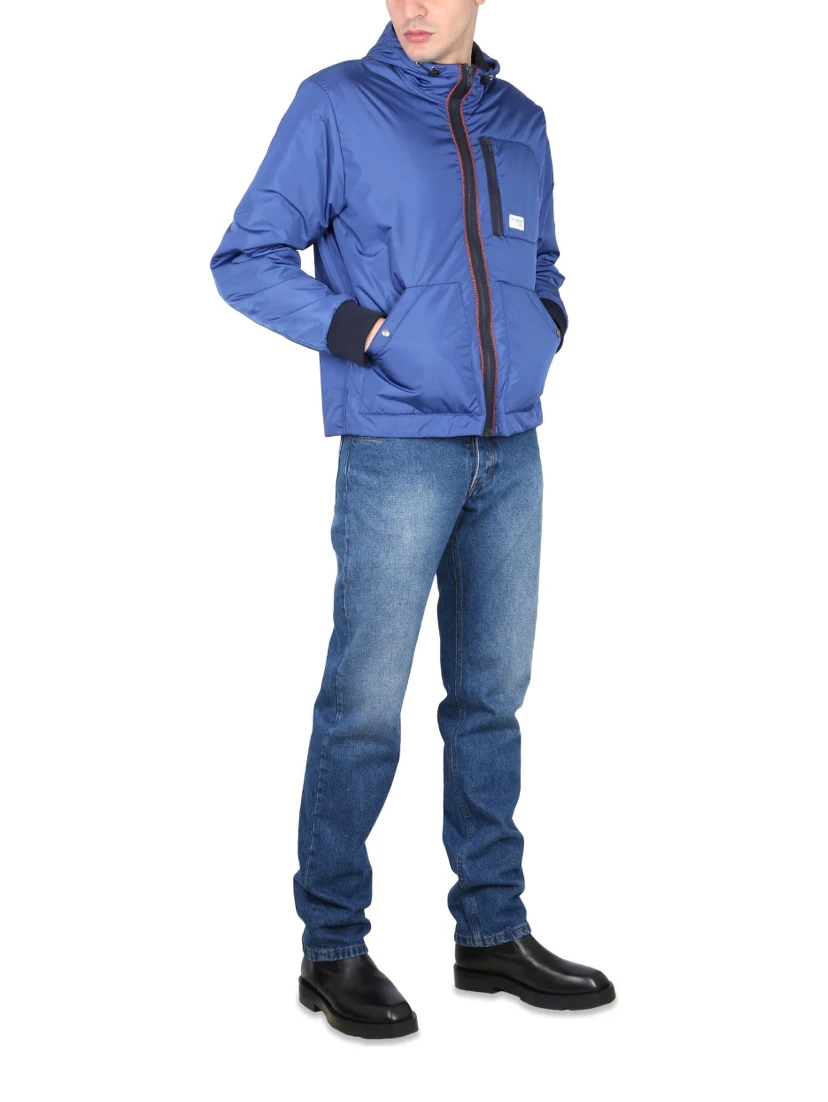 BOMBER JACKET WITH LOGO
