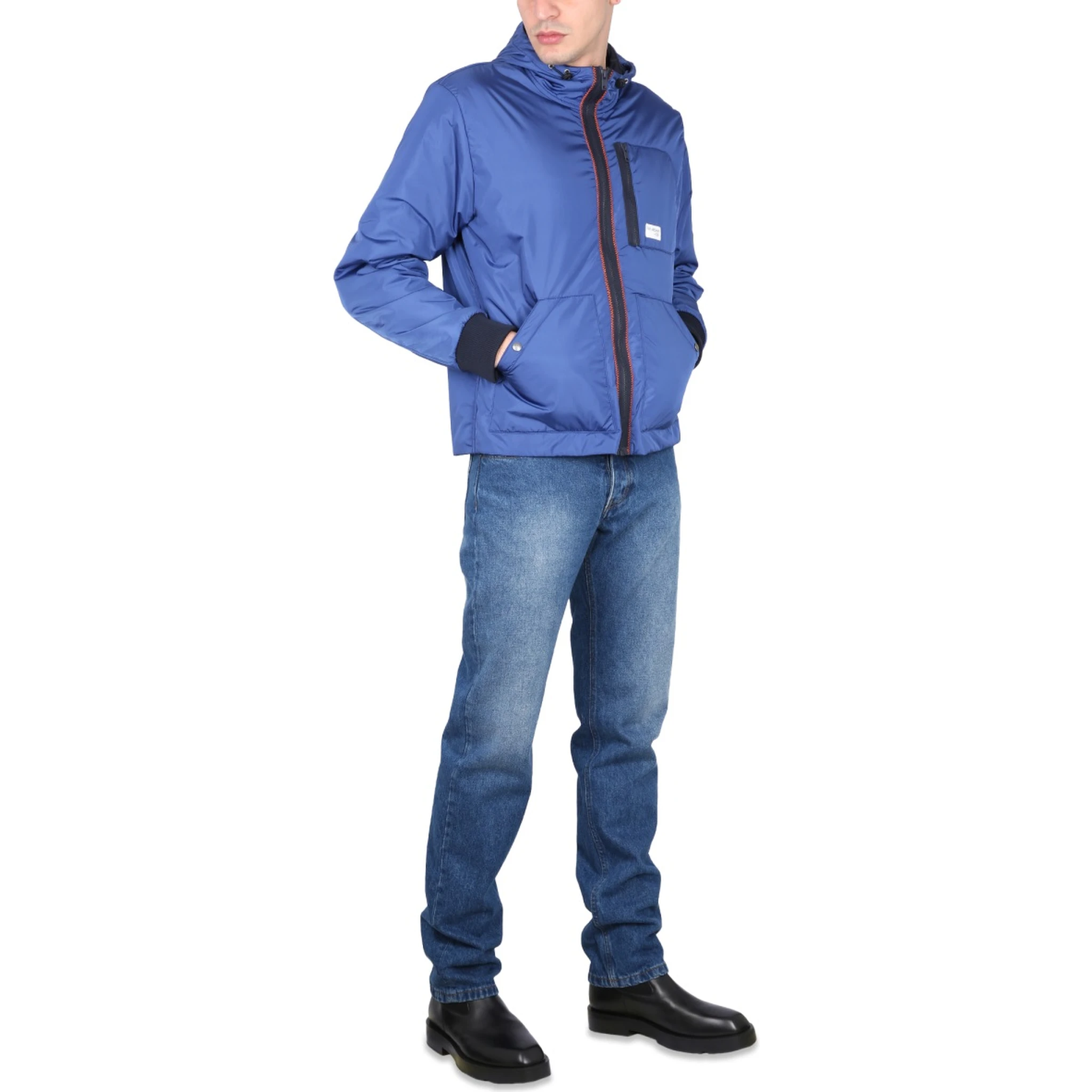 BOMBER JACKET WITH LOGO