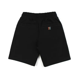multicolor side logo bermuda shorts