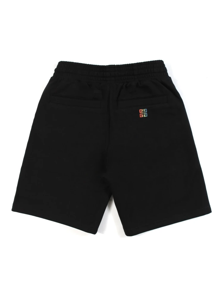 multicolor side logo bermuda shorts alternative