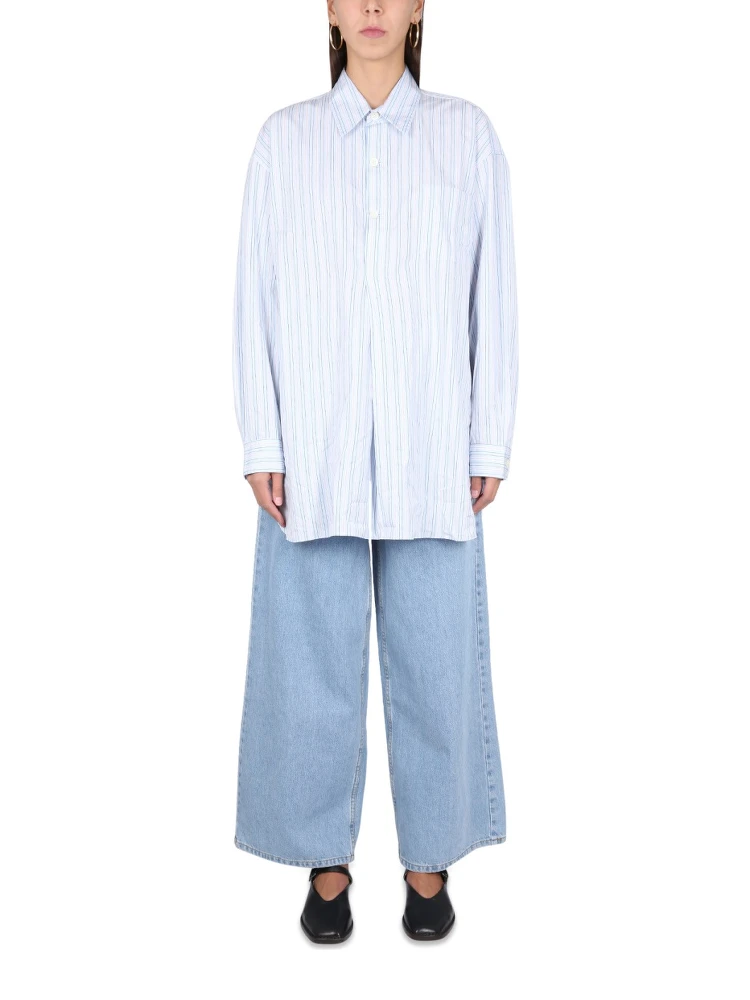 SHIRT WITH STRIPE PATTERN