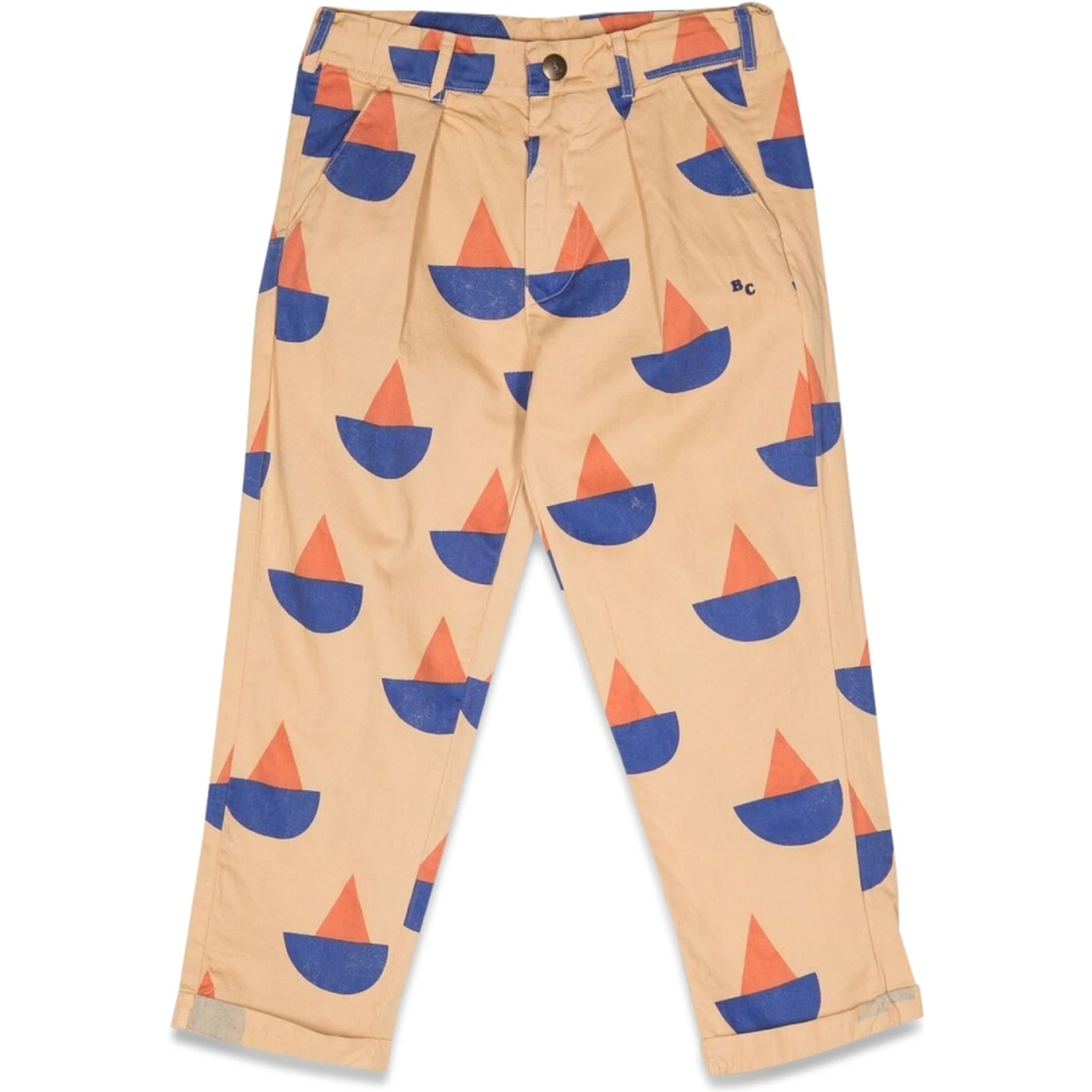 sail boat all over chino pants