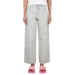 MONOGRAM DENIM JEANS
