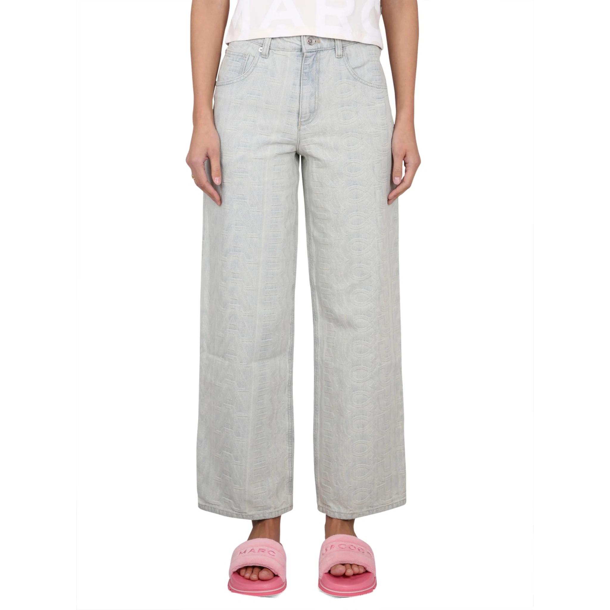 MONOGRAM DENIM JEANS