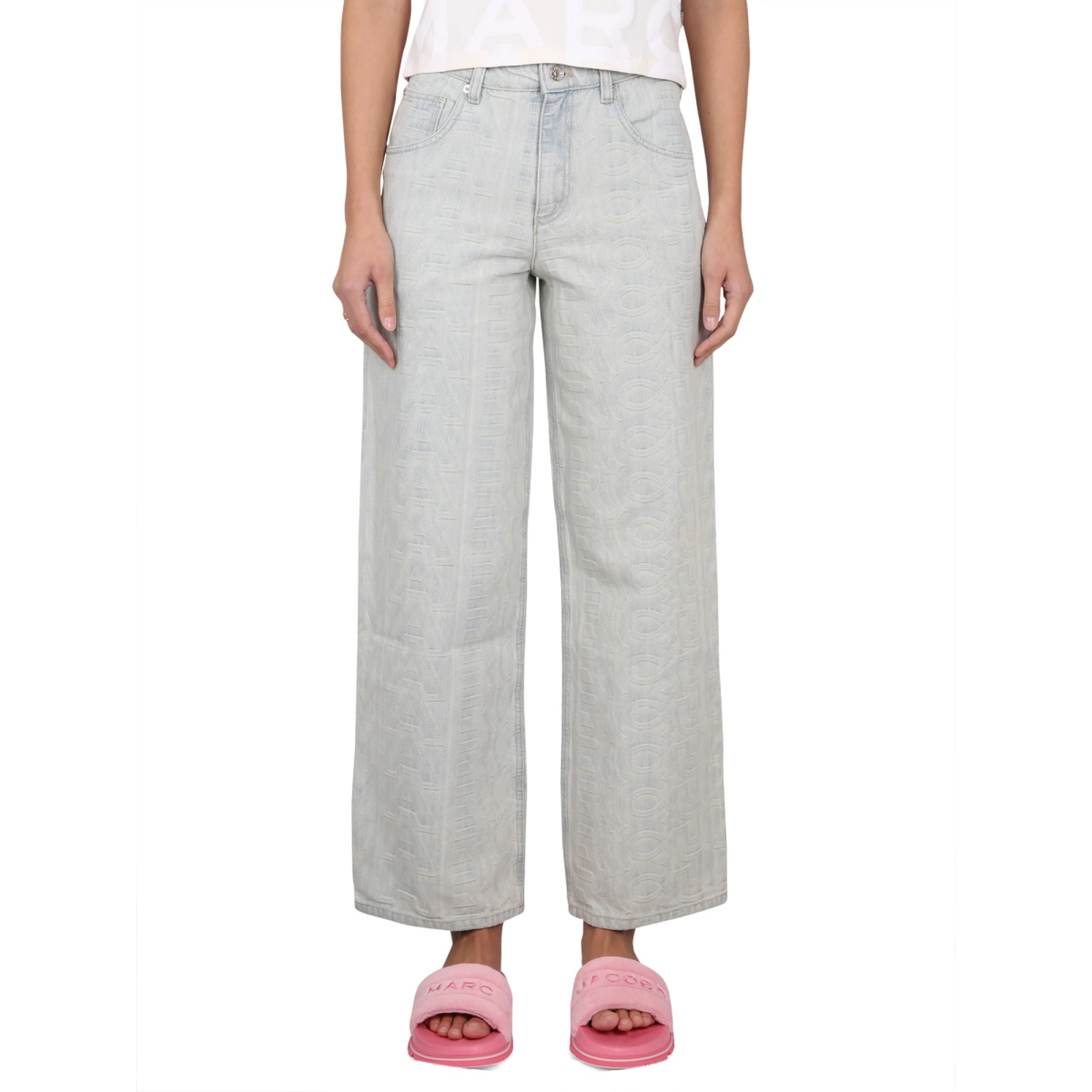 MONOGRAM DENIM JEANS