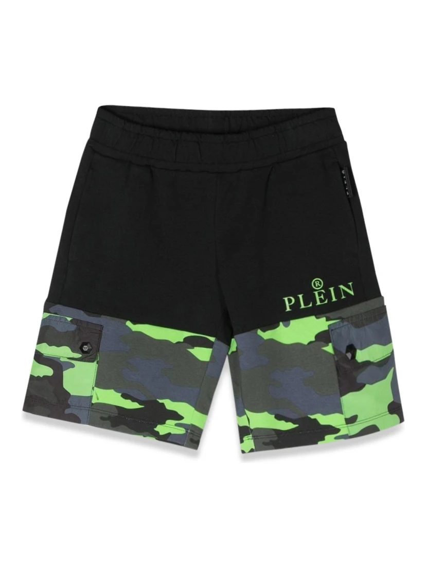 camou bermuda shorts