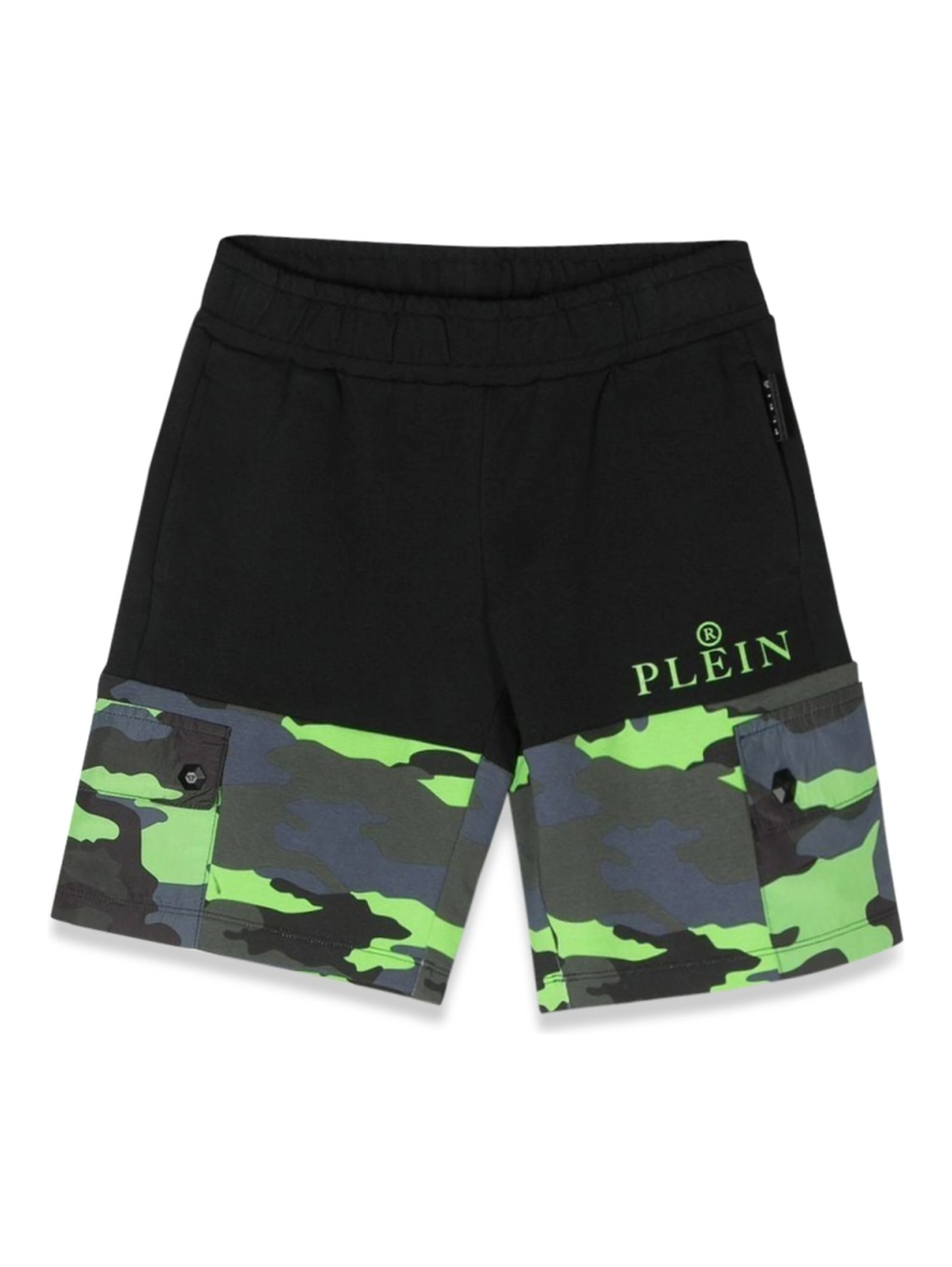 camou bermuda shorts