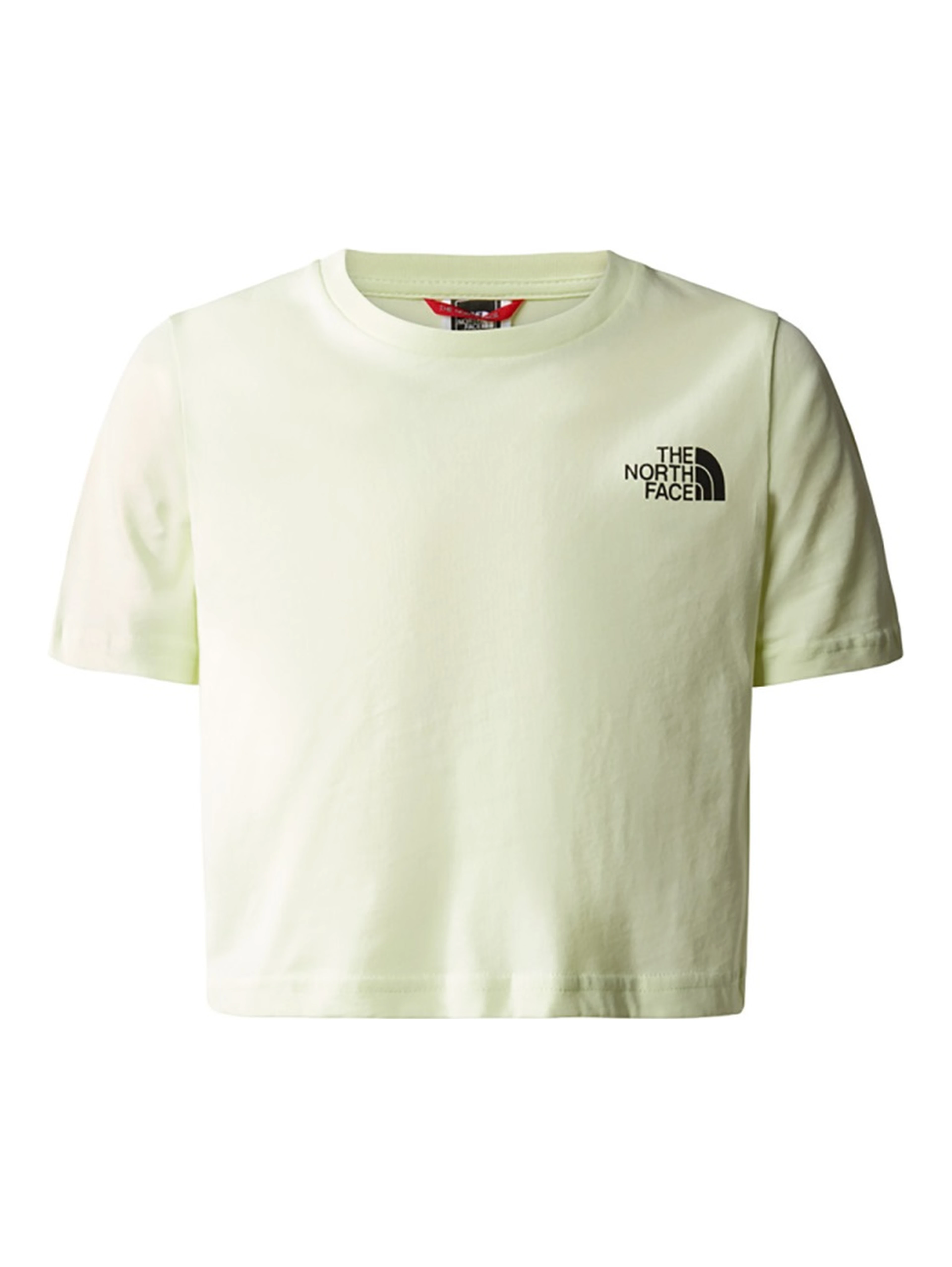 crop simple dome tee