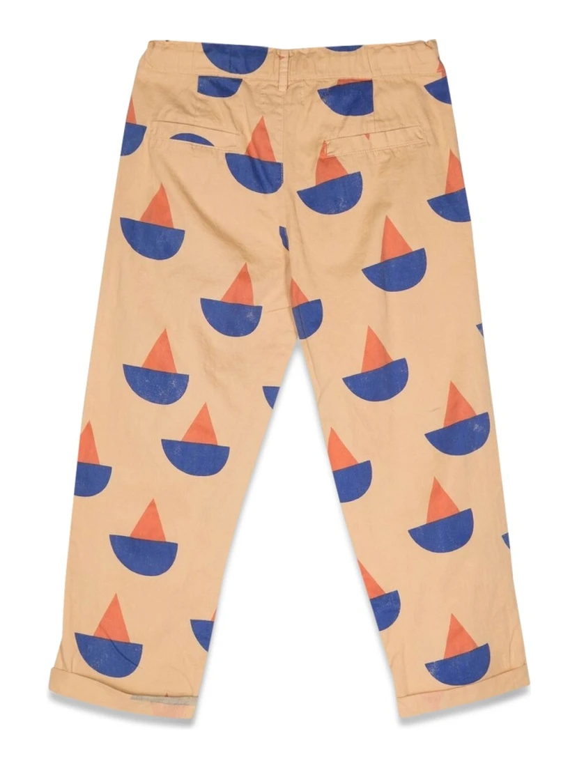 sail boat all over chino pants