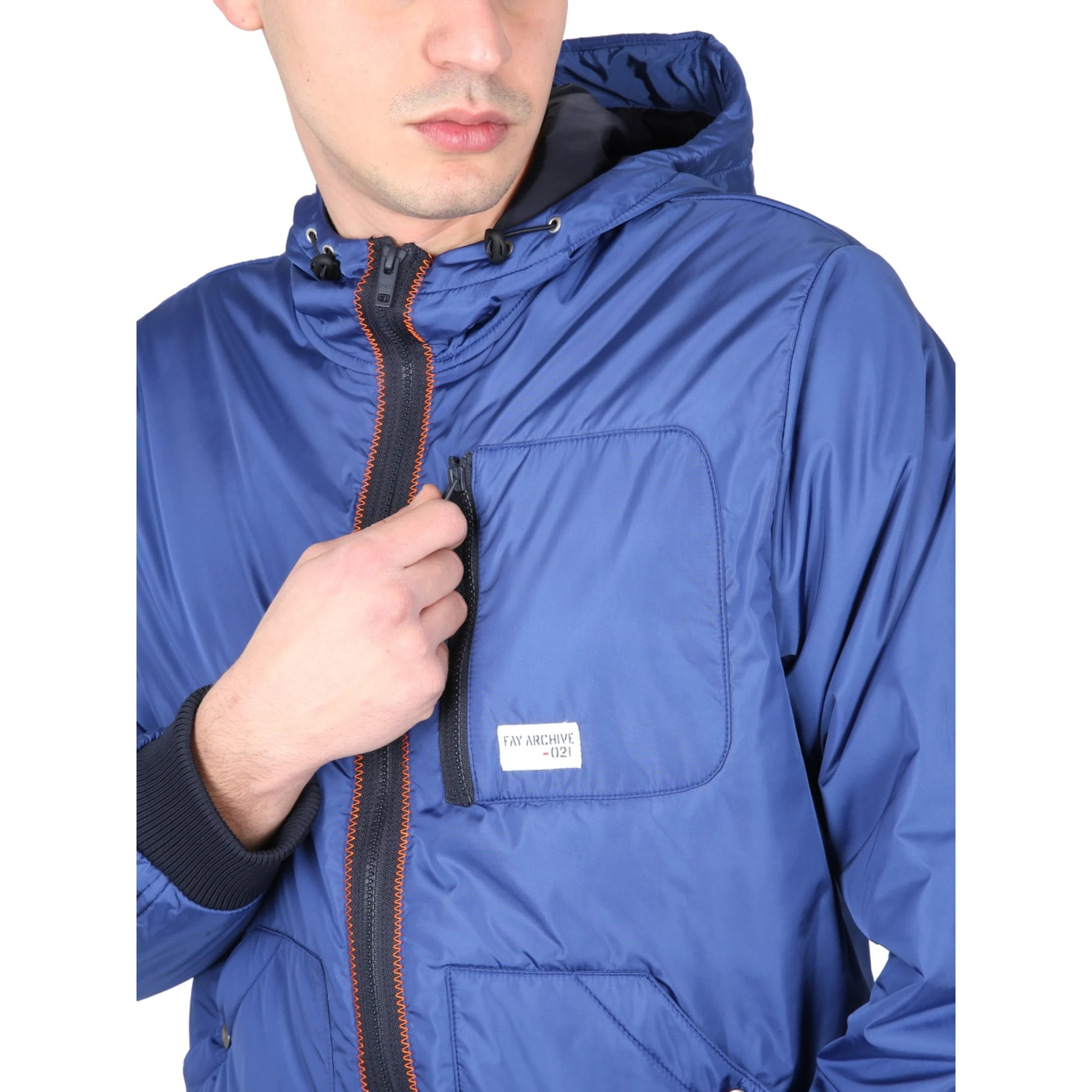 BOMBER JACKET WITH LOGO