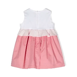 two-tone sleeveless dress