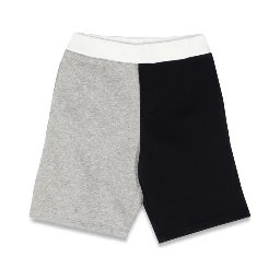two-tone bermuda shorts