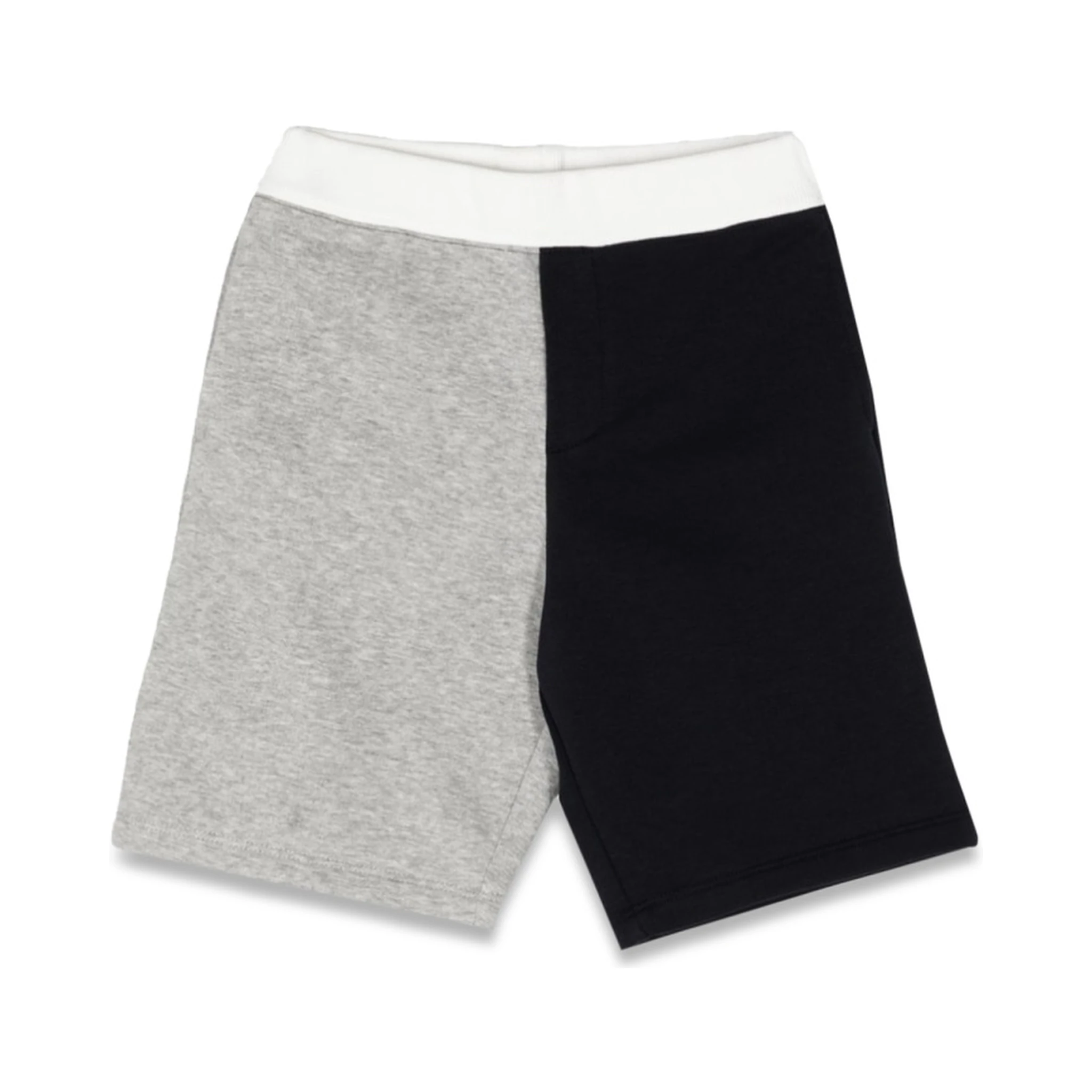 two-tone bermuda shorts