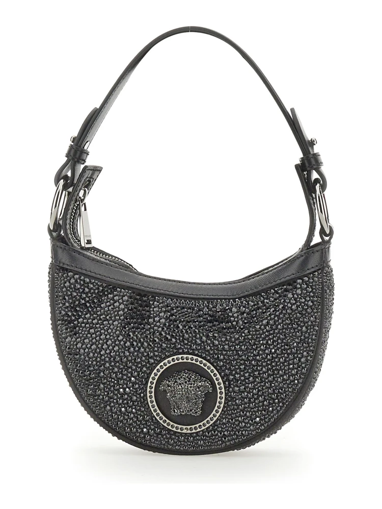 MINI HOBO BAG WITH CRYSTALS