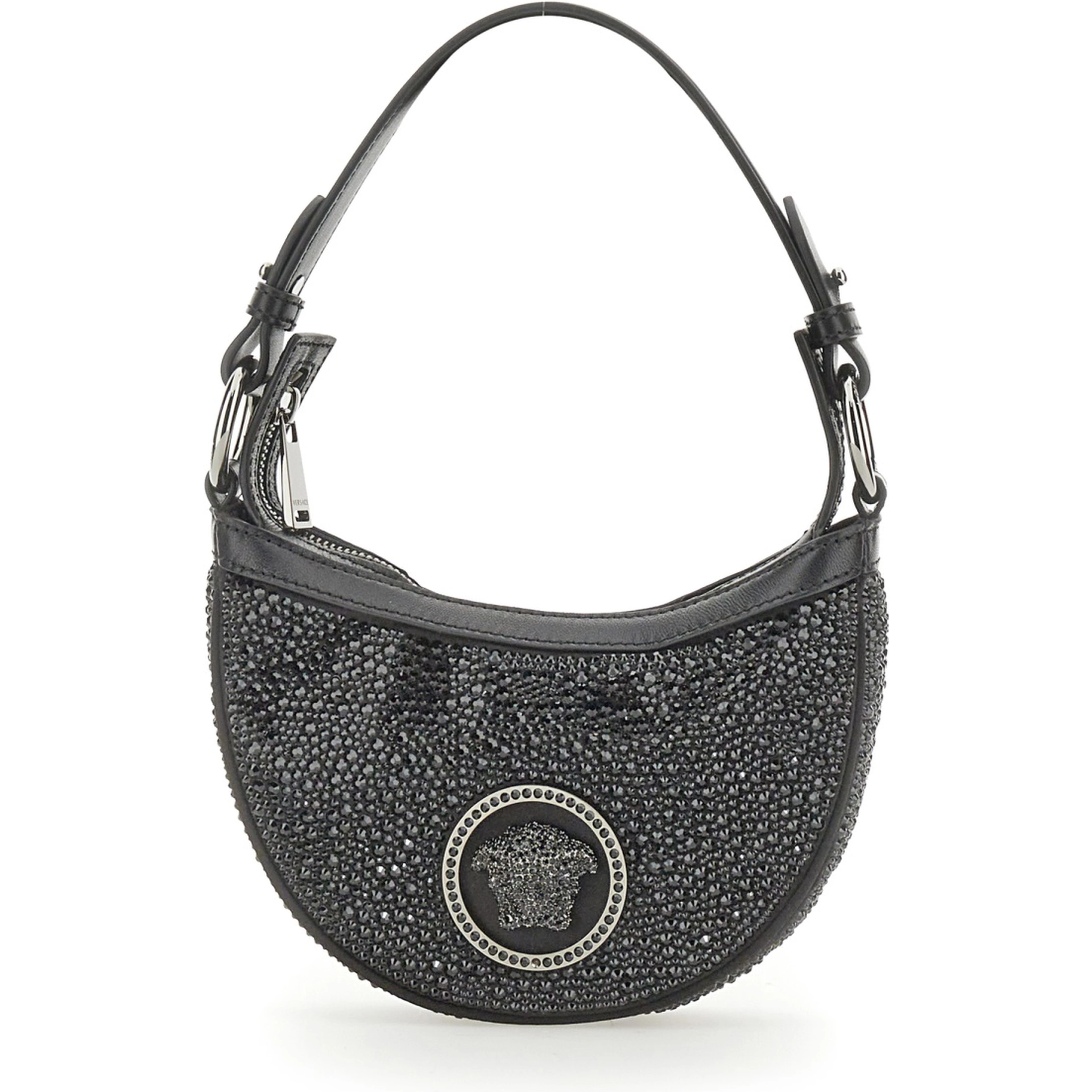 MINI HOBO BAG WITH CRYSTALS