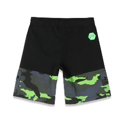 camou bermuda shorts