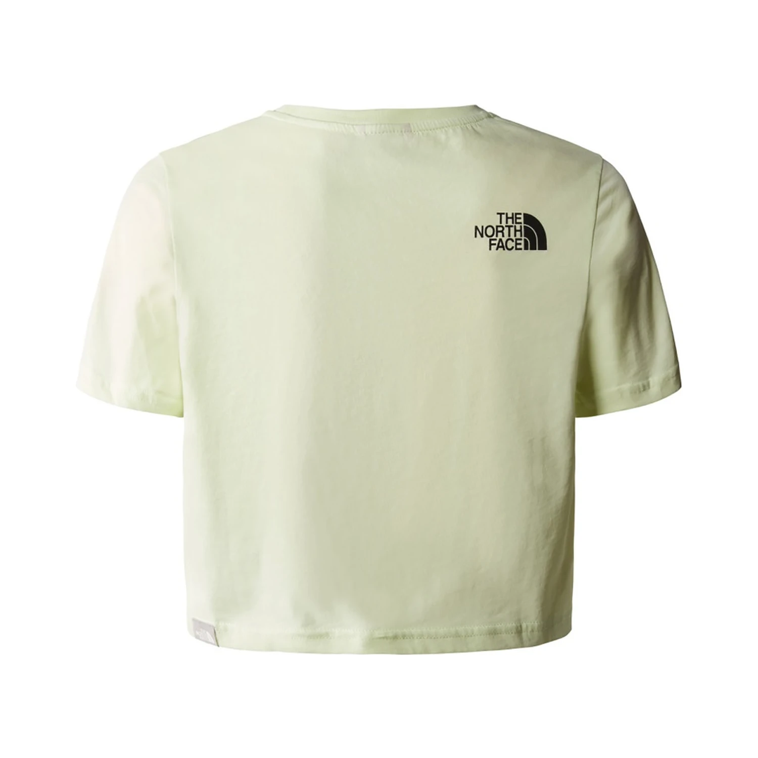 crop simple dome tee