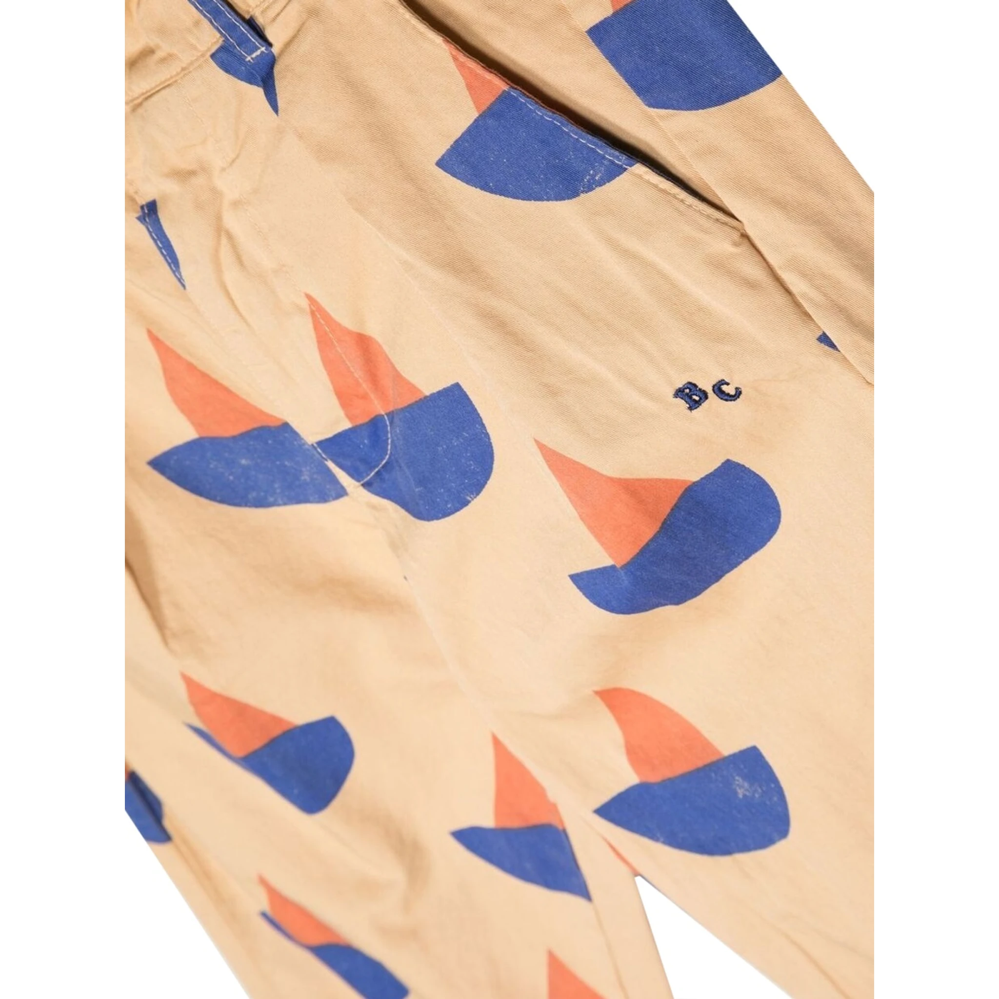 sail boat all over chino pants
